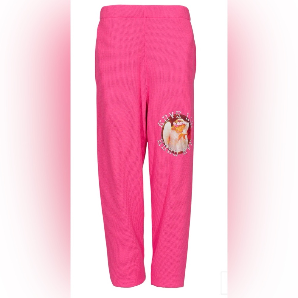 Boys Lie Pink Thermal Sweat Pants